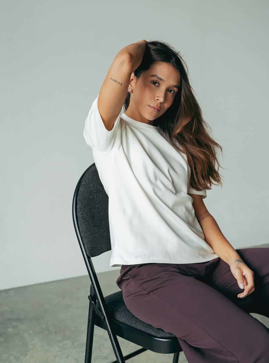Wide Tee Sugar - miniatura 6