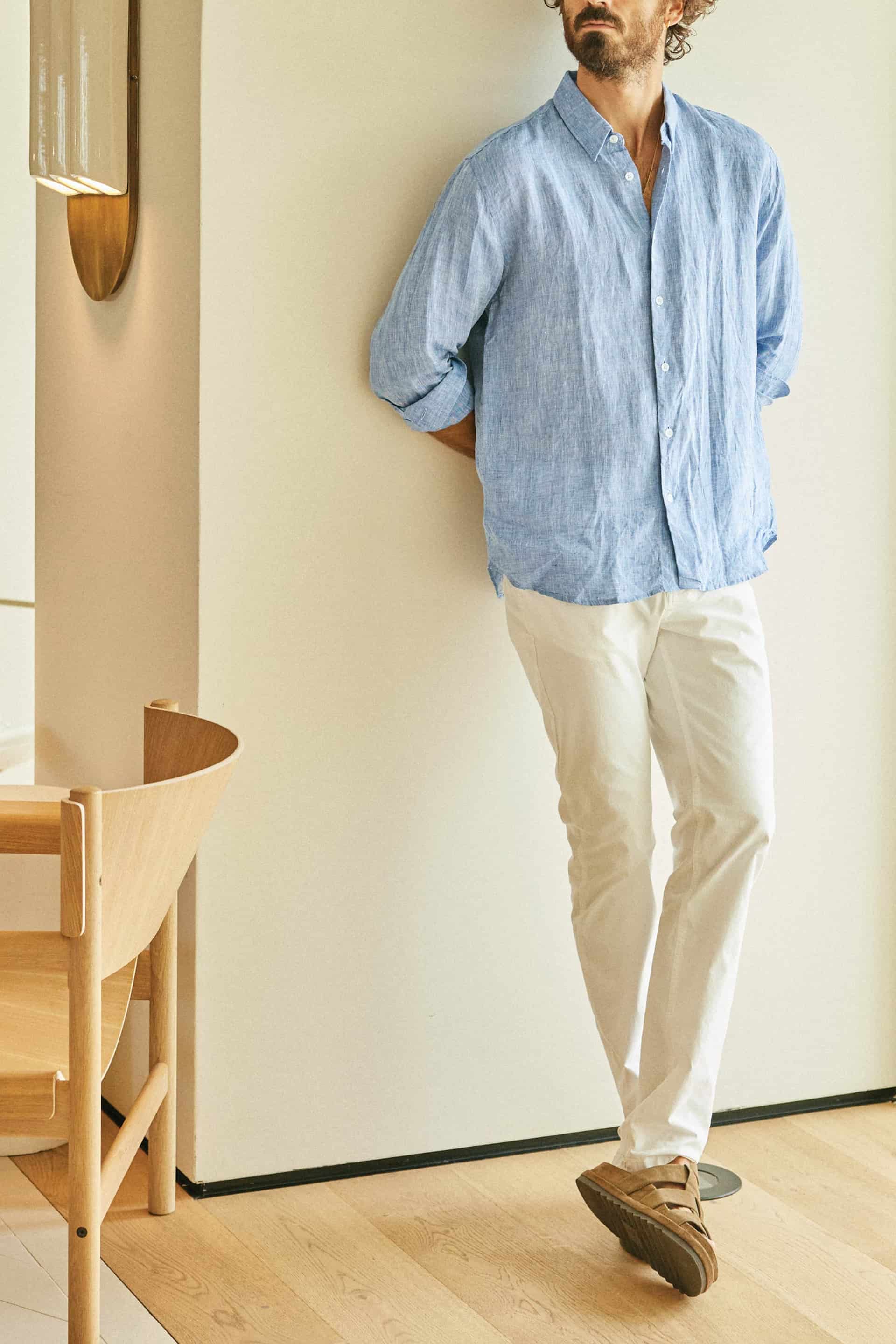 CAMISA LINO OCEAN - miniatura 1