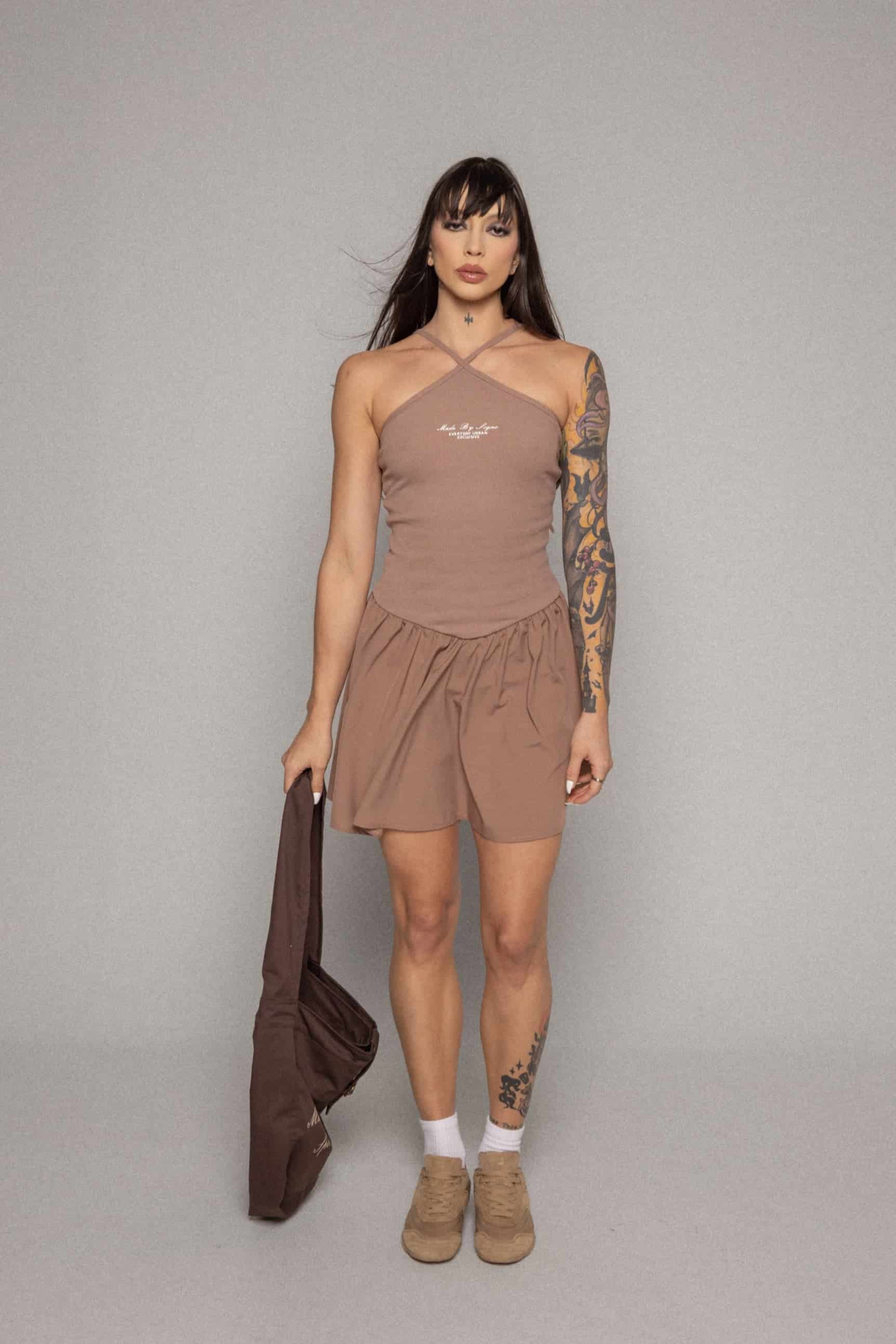Vestido Mini The Win-Mocca - miniatura 3