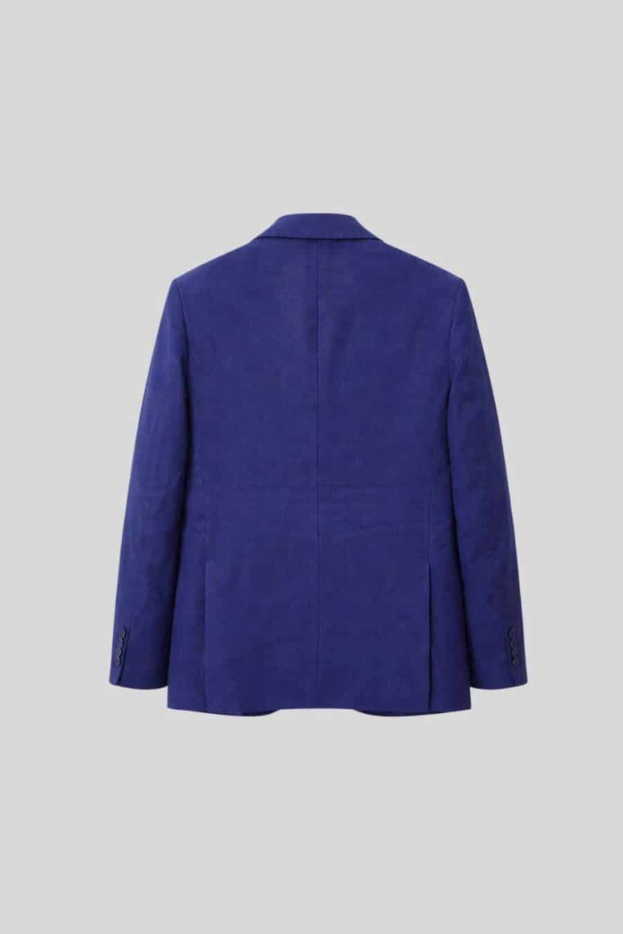 Men's mixed fabric navy vittorio set - miniatura 5