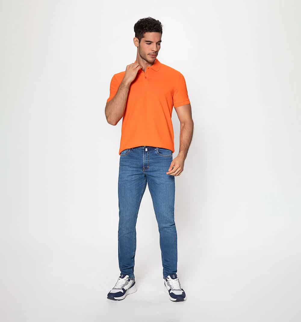 Polo básica slim fit - miniatura 12