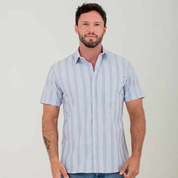 CAMISA MC 100% ALGODON HOMBRE - miniatura 1
