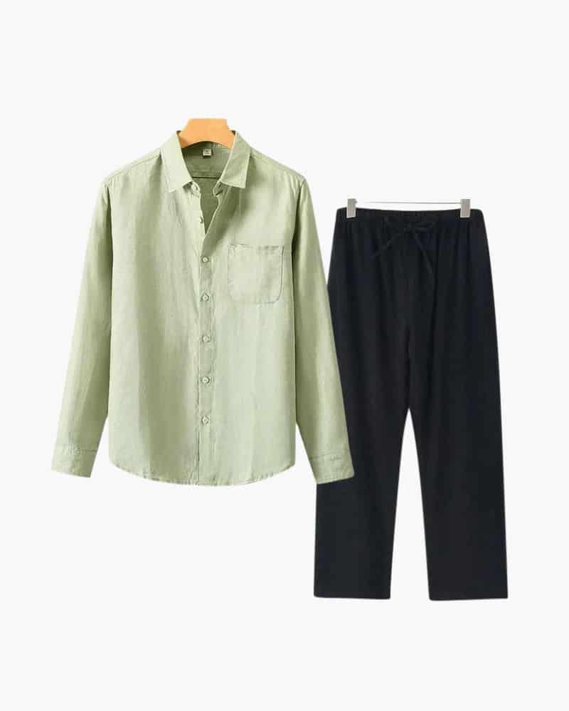 Old Money Linen Combo (Longsleeve) - miniatura 12