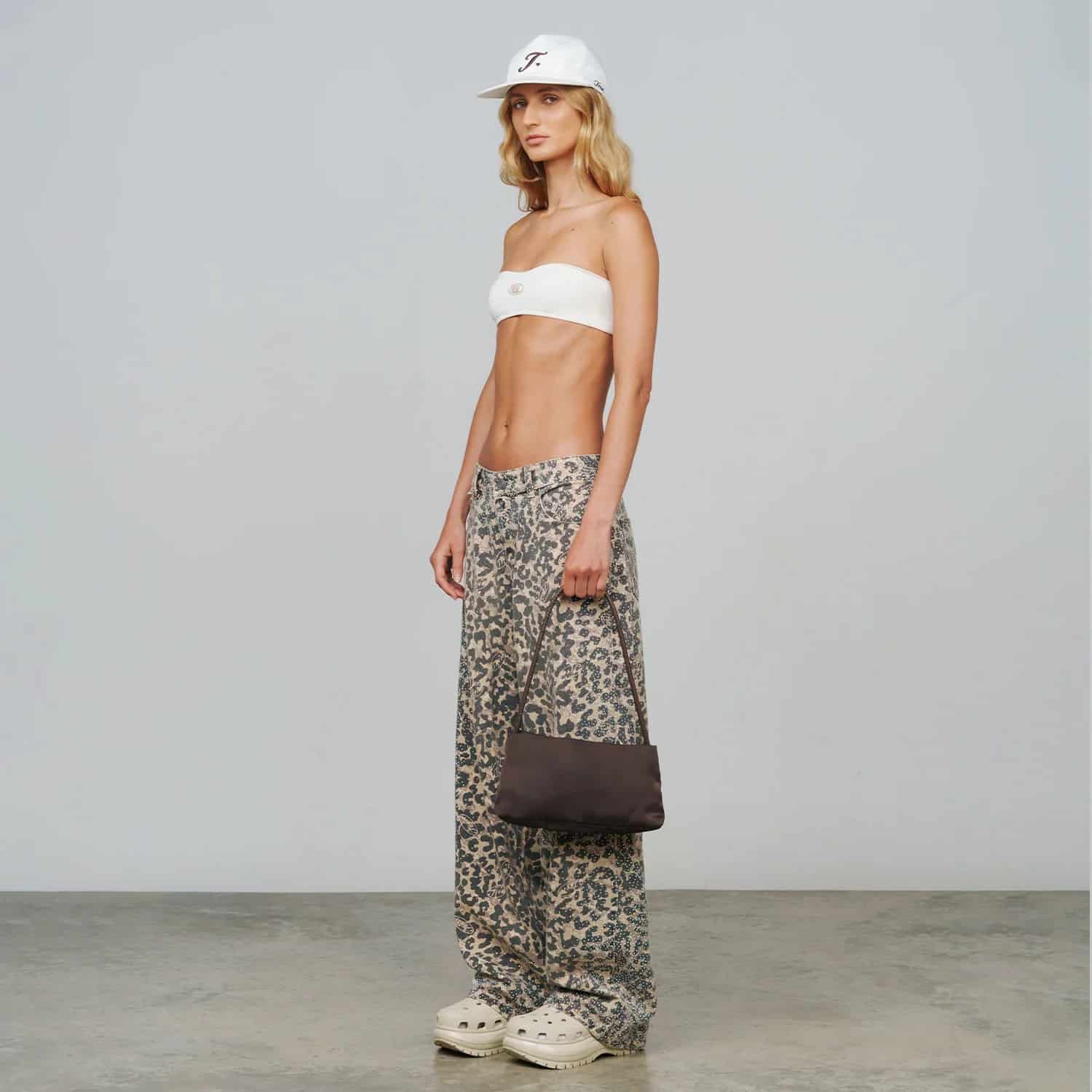 Don't Fake It Bandeau Top - Cream - miniatura 11