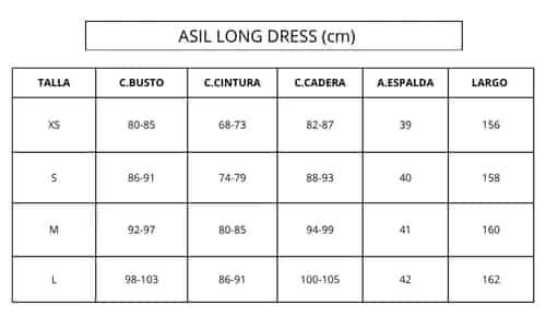 SEPPIA ASIL LONG DRESS - miniatura 4