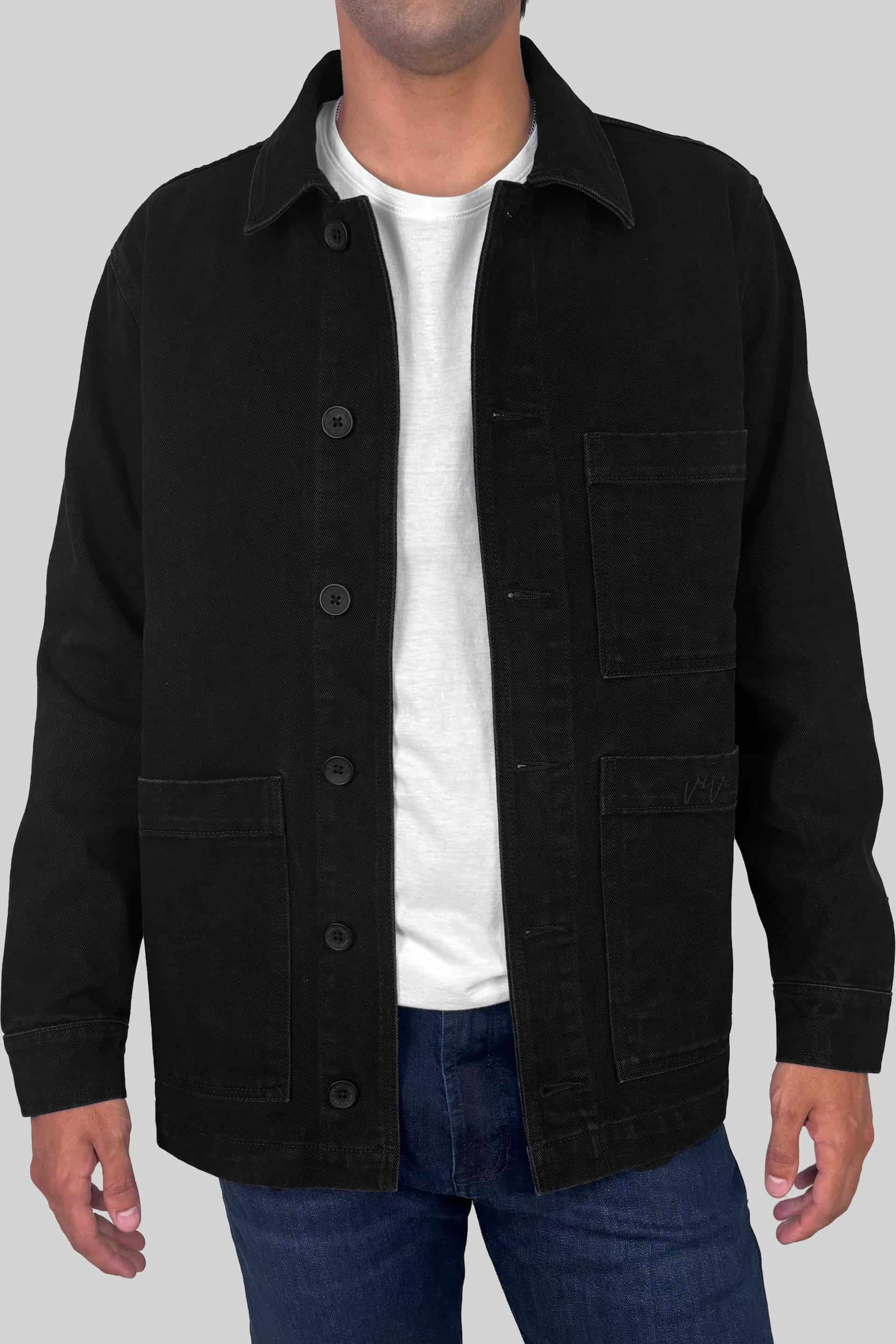 CHAQUETA BLACK DENIM - miniatura 3