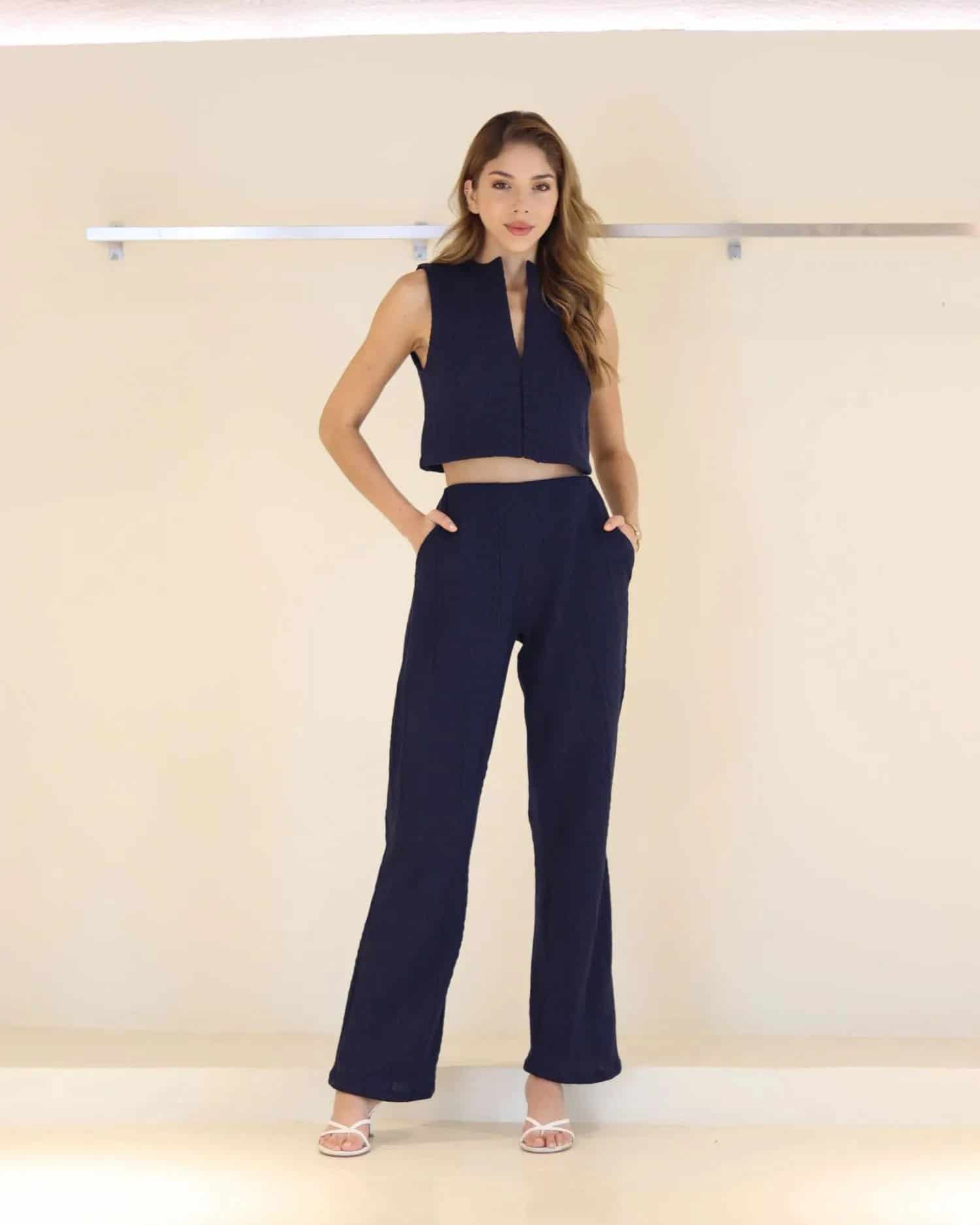 Pantalón Nova Azul - miniatura 5