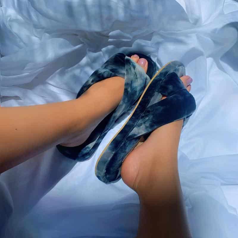 SANDALIA LABOHEME MARMOL AZUL - miniatura 1