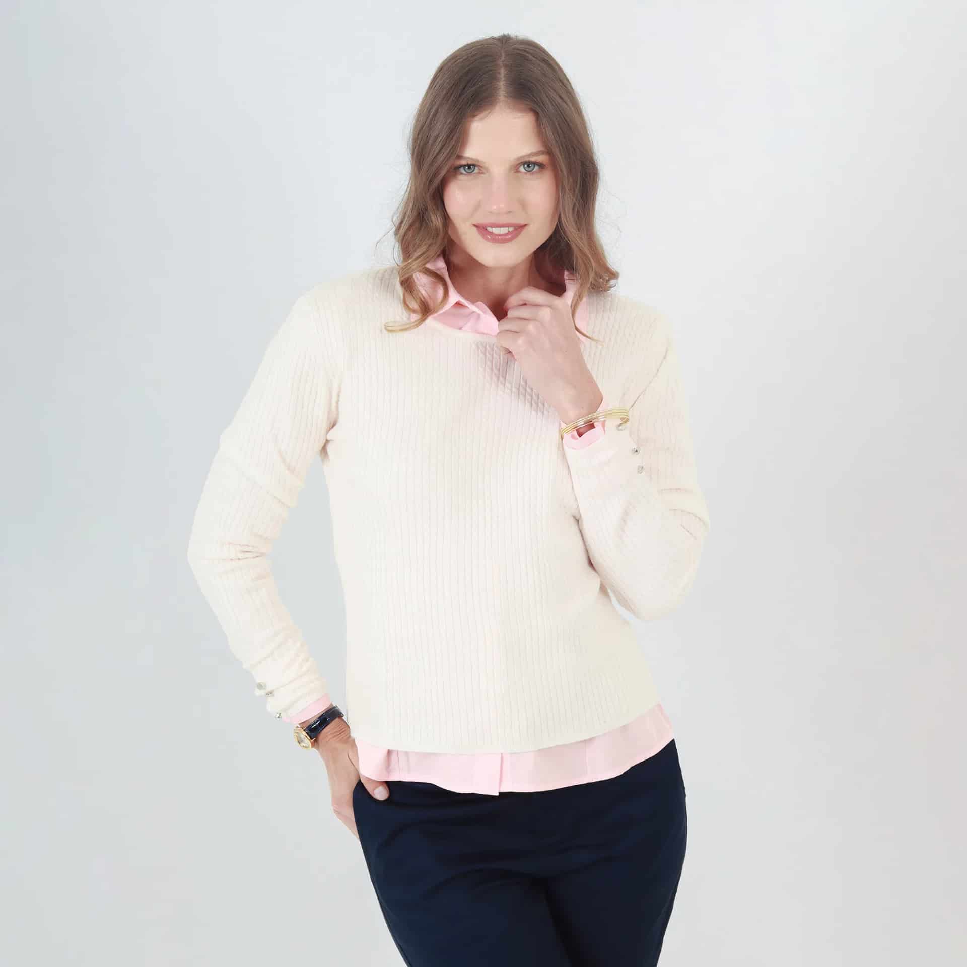 Sweater Cuello Redondo Manga Larga - miniatura 12