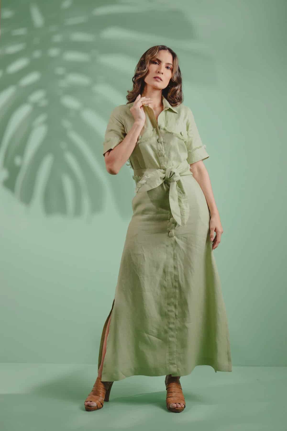 RV08A – Vestido Aura Salvia - miniatura 6