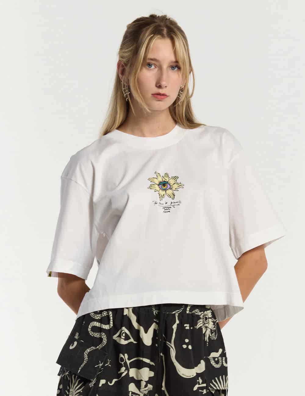Camiseta Oversize Ucayali crudo Mujer - miniatura 1