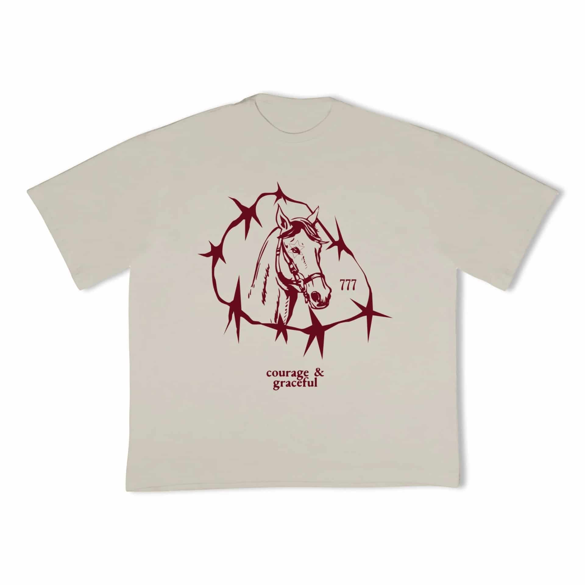 Bone T-Shirt Boxy Horse - miniatura 6