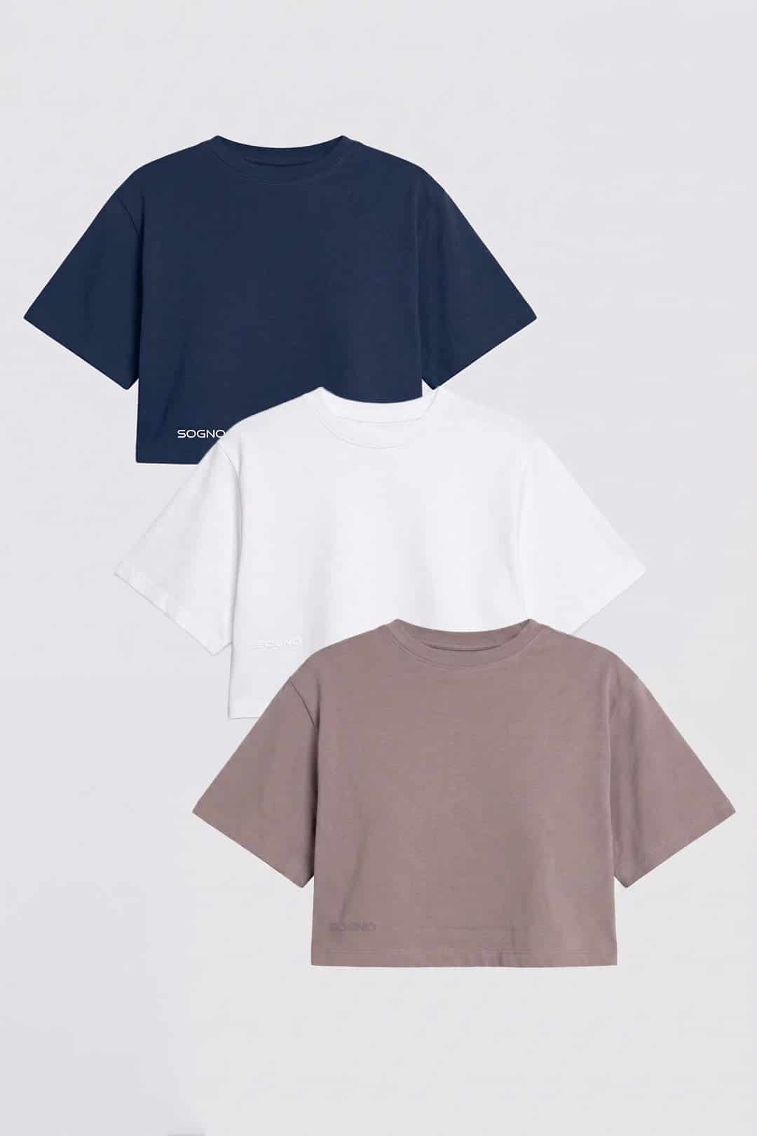 PACK X3 CROP TOP BASIC V2 - miniatura 1