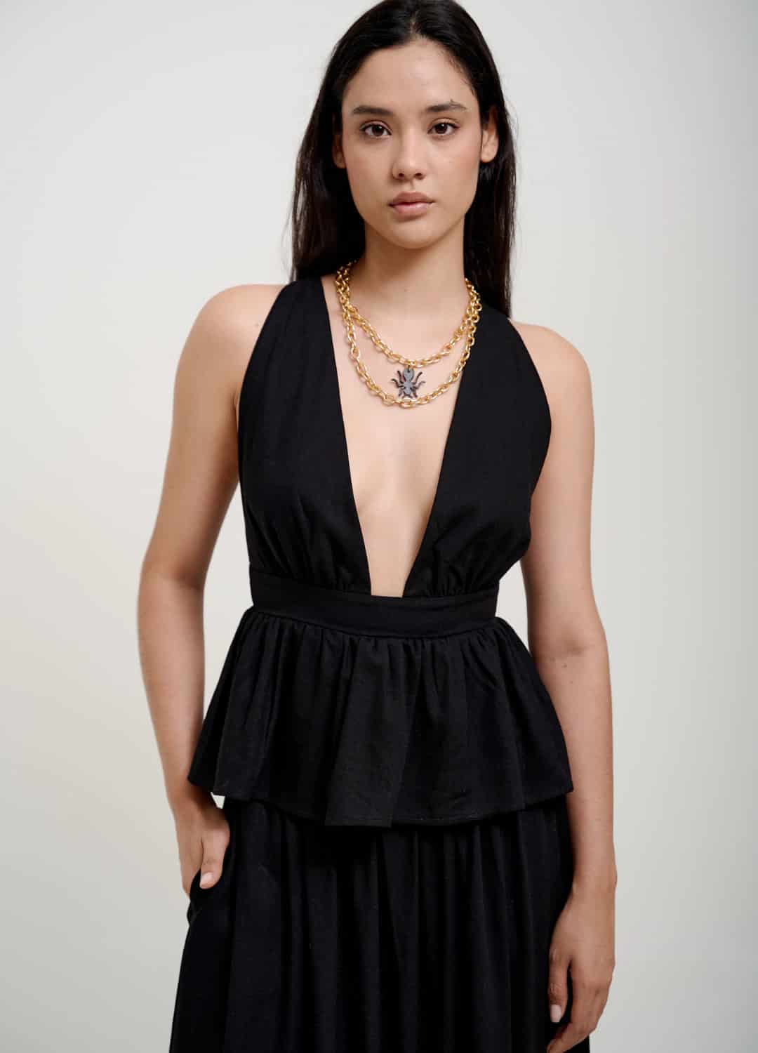 Blusa Polka Negro - miniatura 2