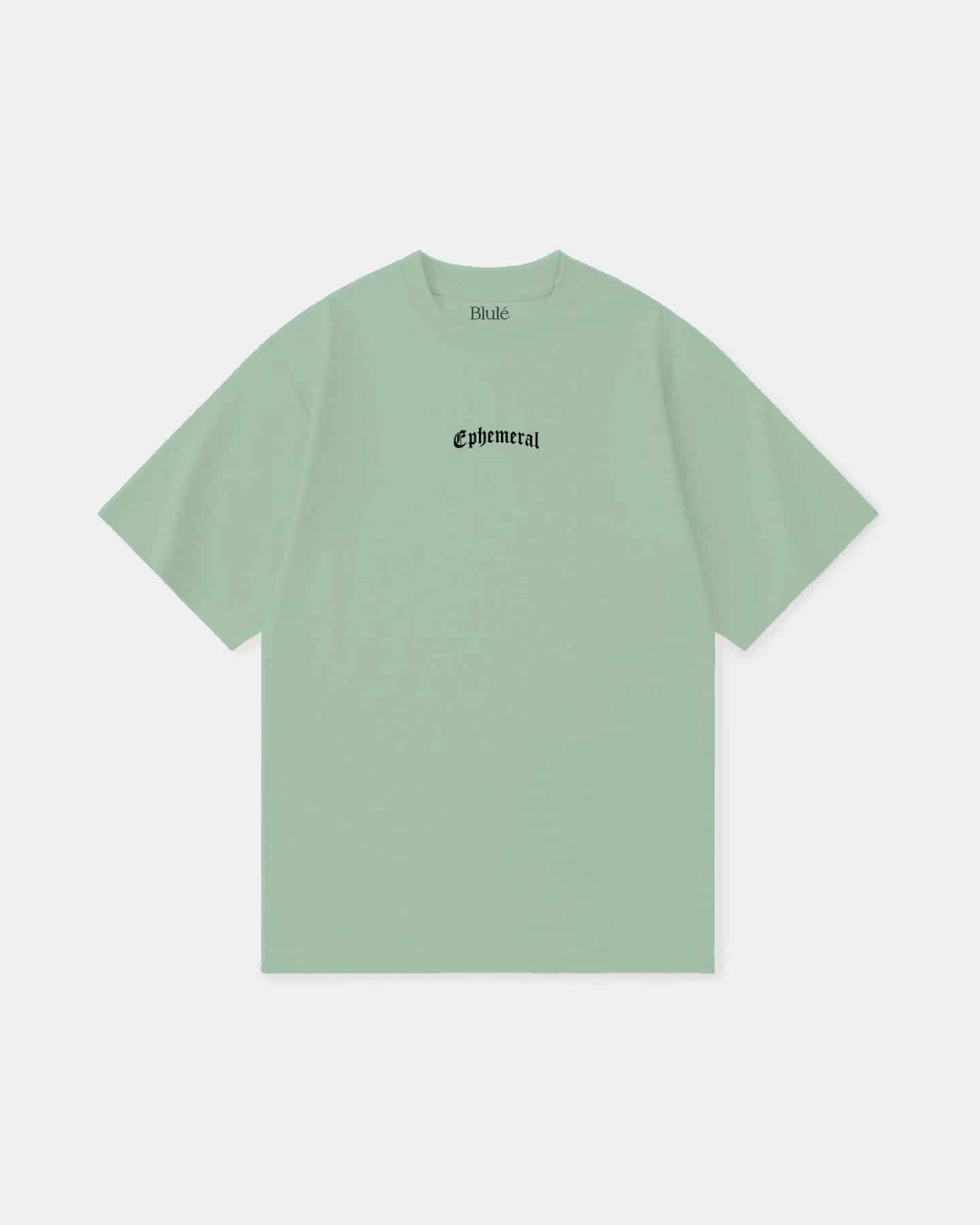 Oversized T Shirt Ephemeral Light Green - miniatura 2