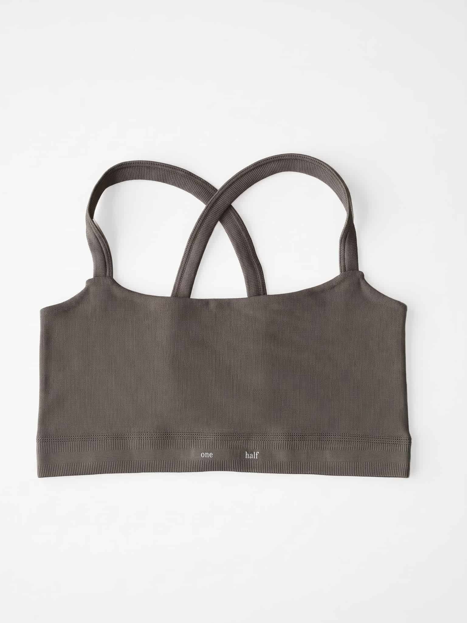 PULSE STRAP SEAMLESS TOP - TAUPE - miniatura 6