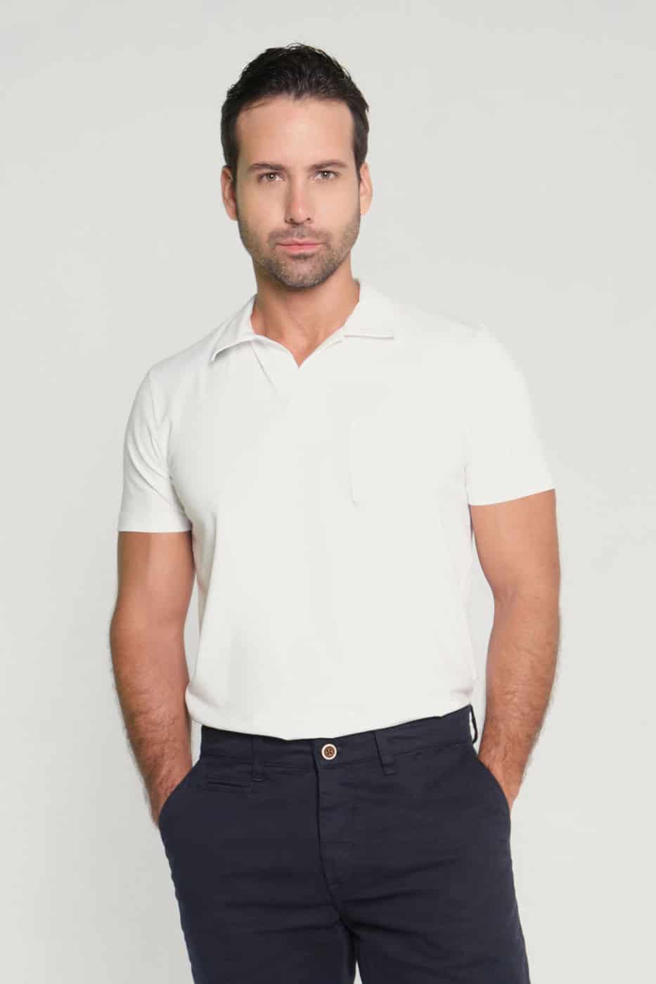 Camiseta Regular Polo Blanco - miniatura 2