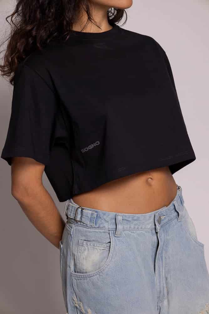 CropTop Basic Motion-Negro - miniatura 9