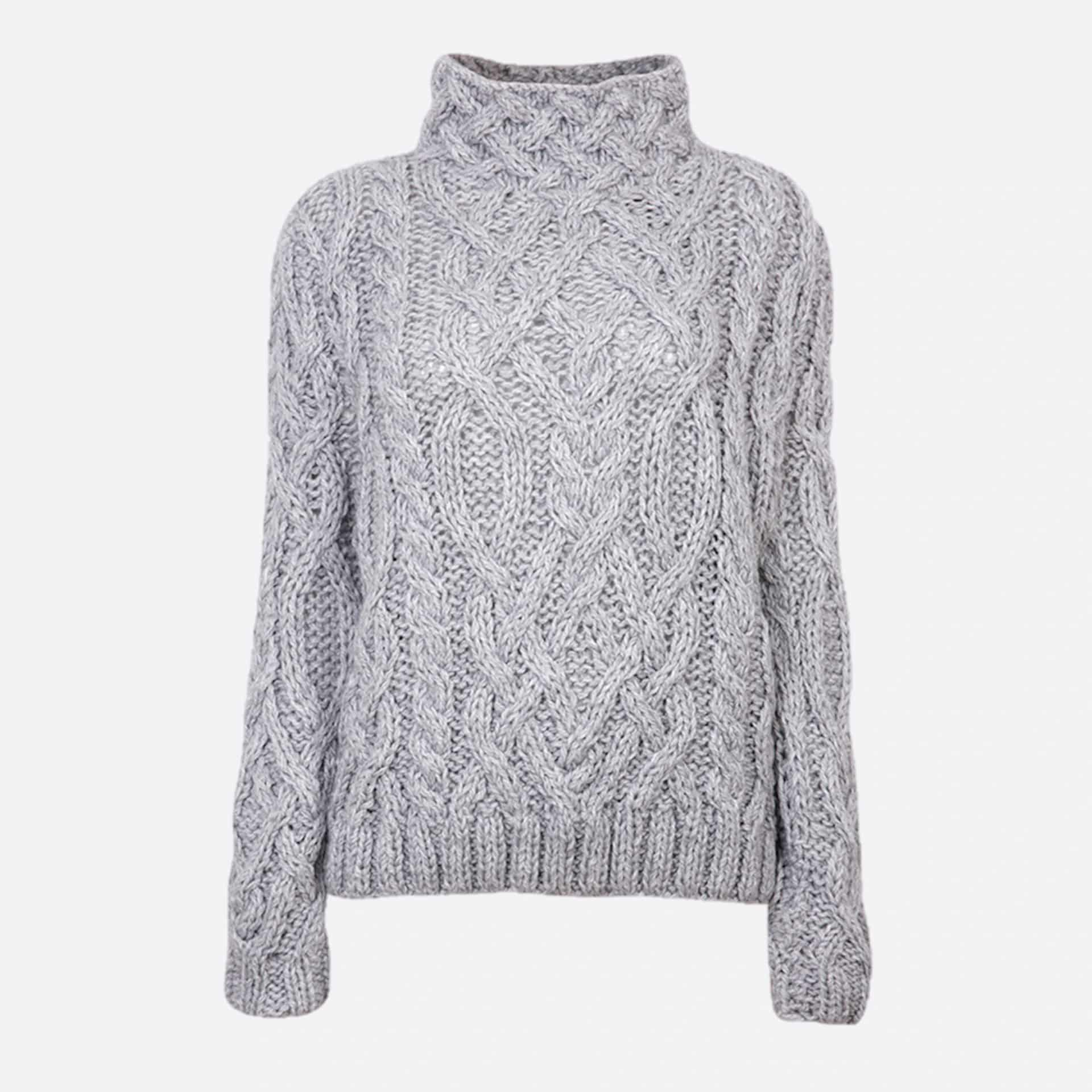 TICA KNITTED SWEATER WITH TURTLE NECK - miniatura 2