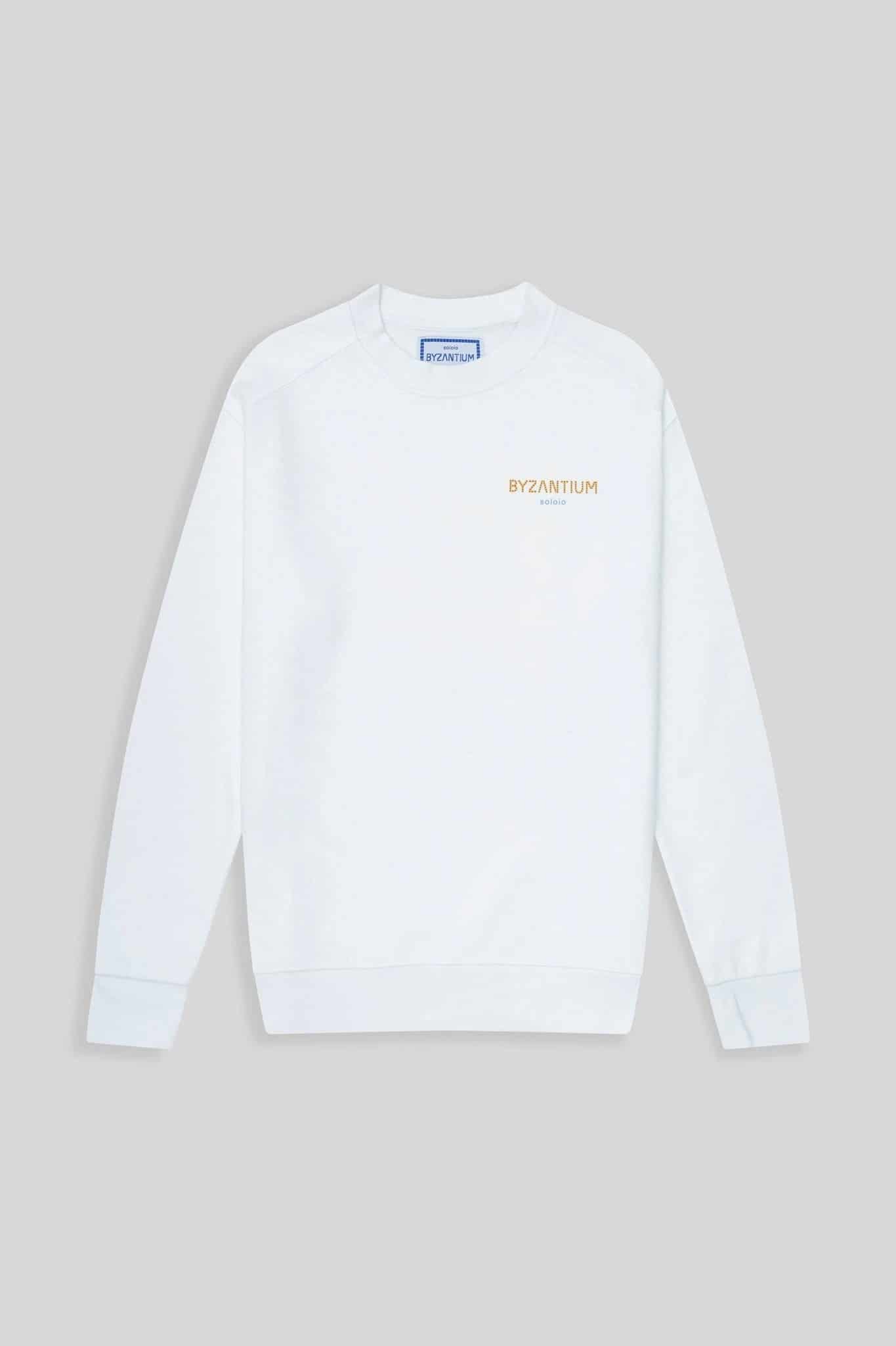 Men's san vitale sweatshirt white - miniatura 3