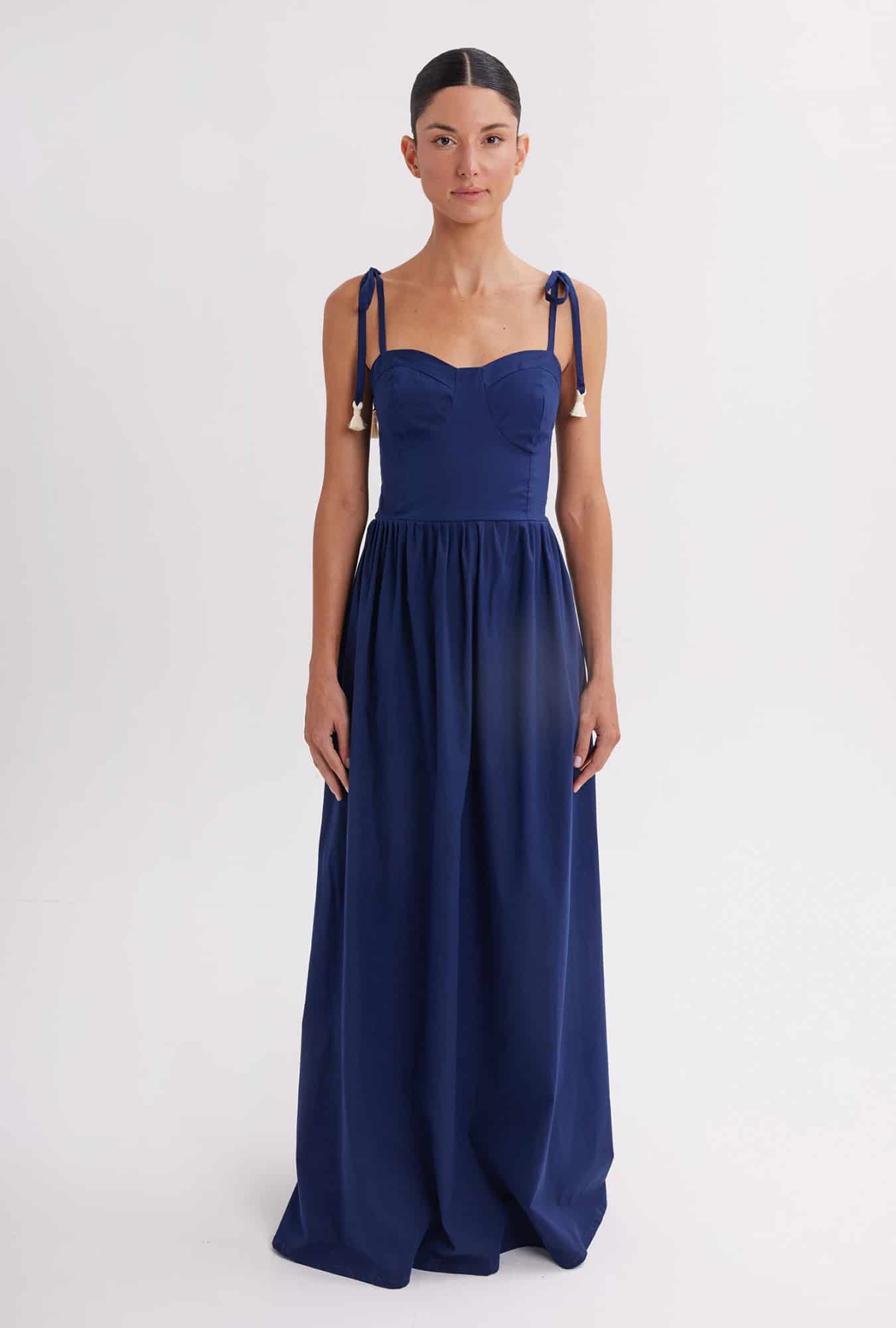 Vestido Mujer Amira Navy - miniatura 1