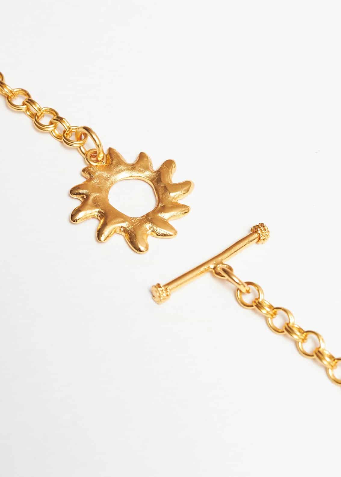 Collar Flora Dorado - miniatura 3