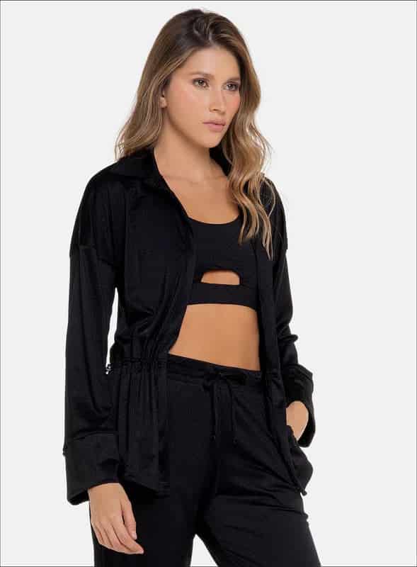 Camisa casual en tela rib - PRECIO ESPECIAL - miniatura 5