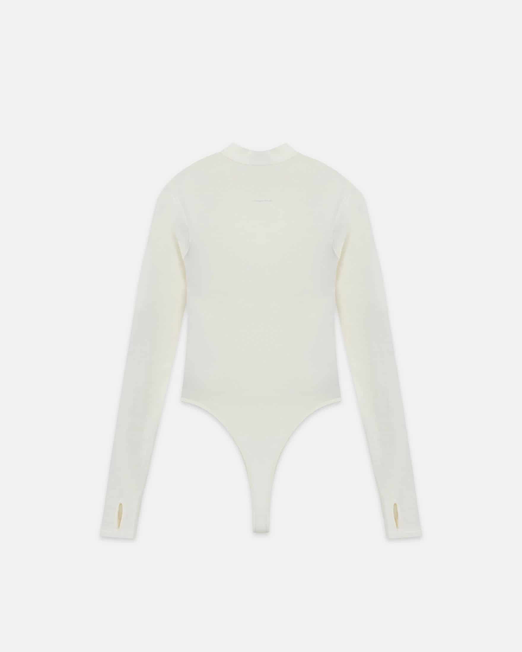 Line Undergold Studio Turtleneck Bodysuit White - miniatura 1