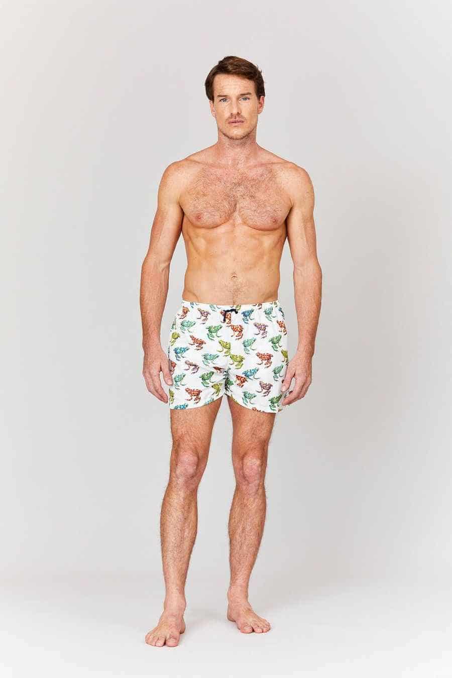 Men's big frogs swim trunk - miniatura 1