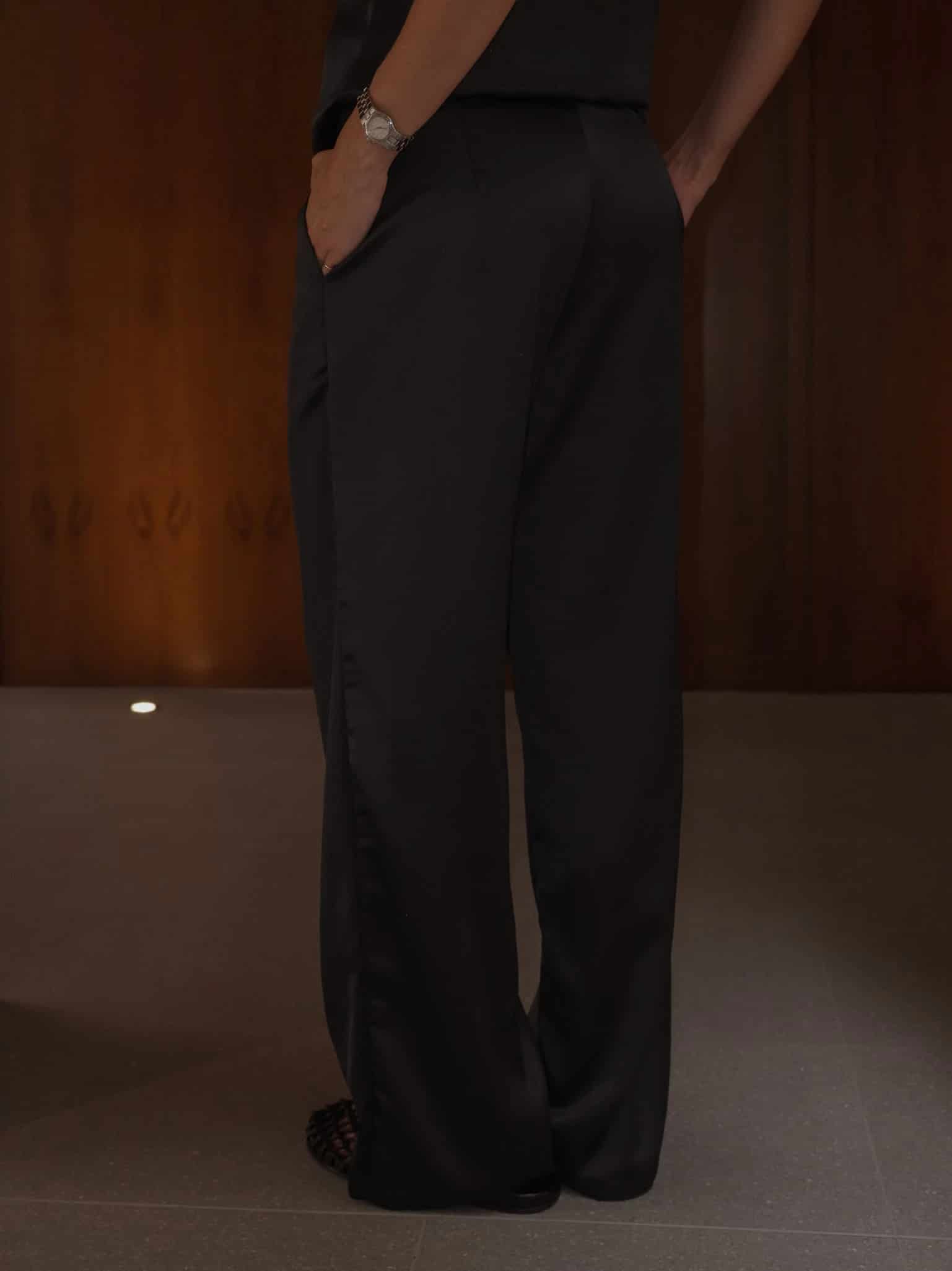 NOT SO MODEST TROUSER - BLACK - miniatura 6