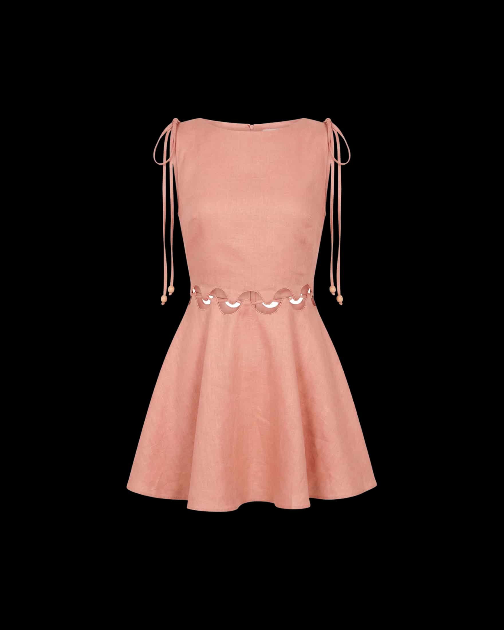 RENATA DRESS ROSEWOOD PINK - miniatura 1