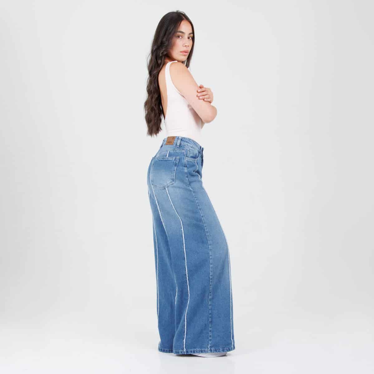 Jean Axspen Wide Leg Ax-3002 - miniatura 3
