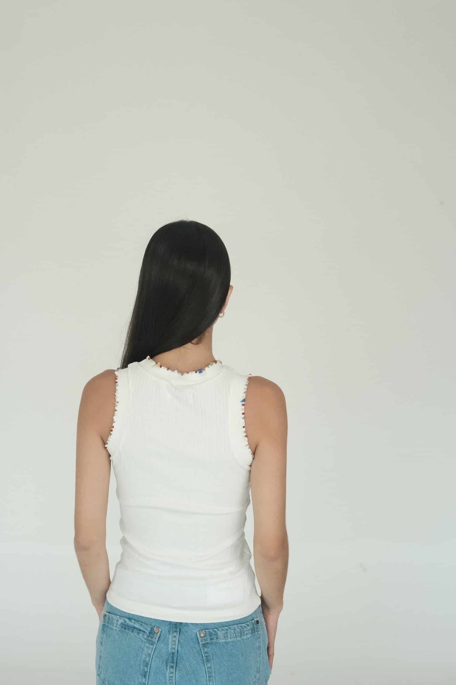 Artisan Tank Top (White) - miniatura 6