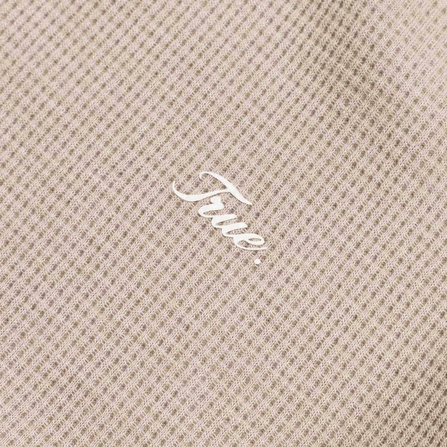 Textured Boxy Tee - Sand - miniatura 4