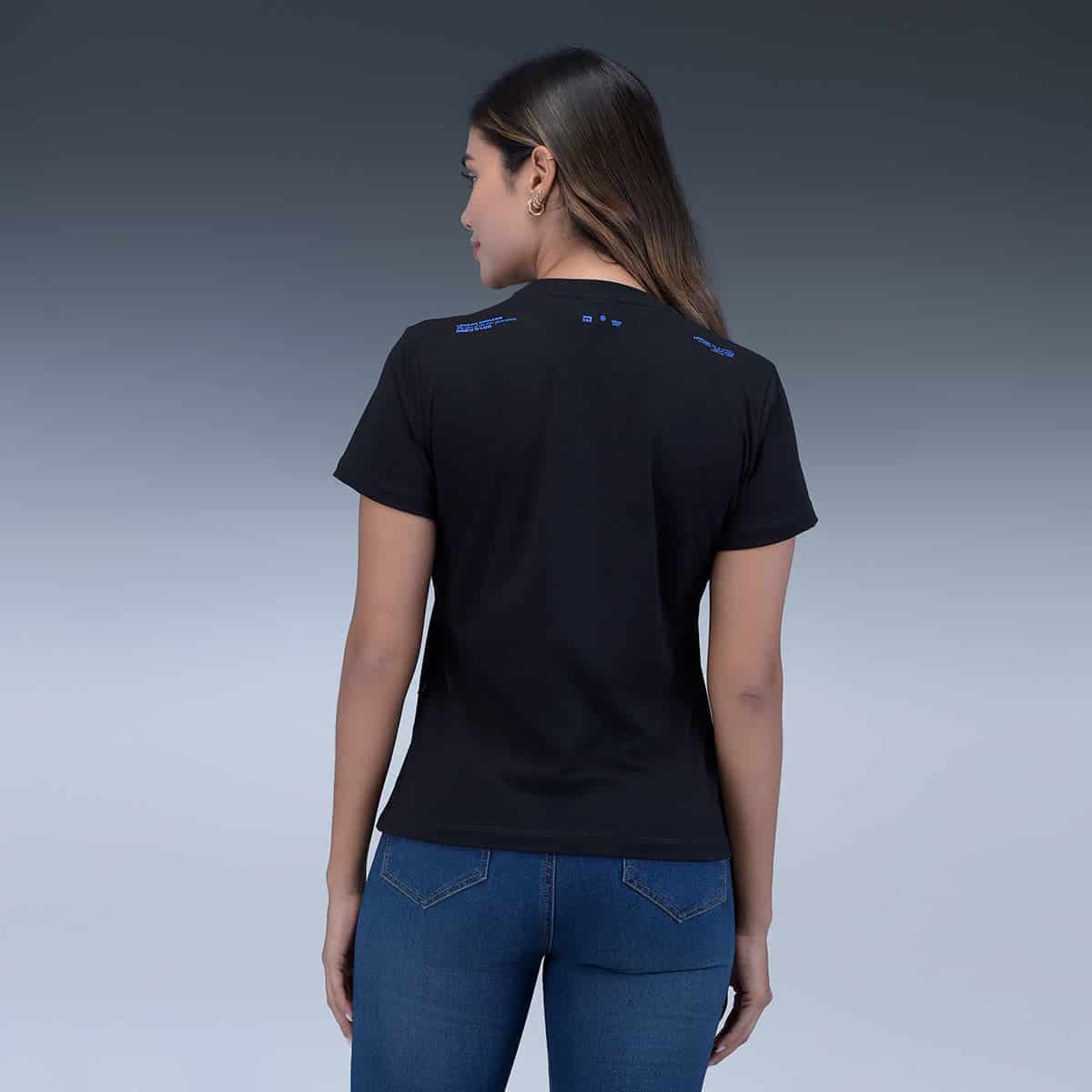 Camiseta Negra Mujer - miniatura 2