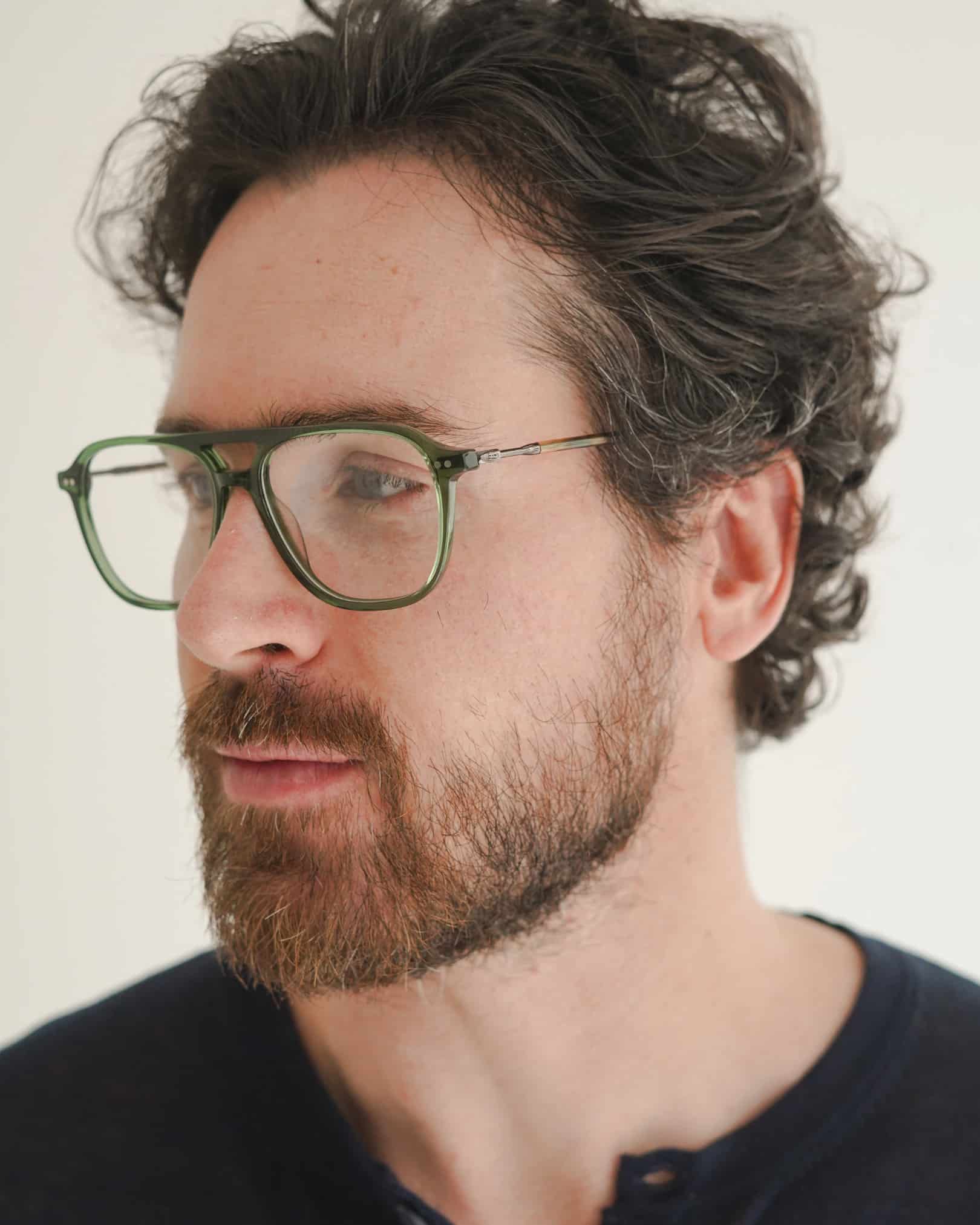 BERNARD - EMERALD GREEN / TORTOISE - miniatura 3