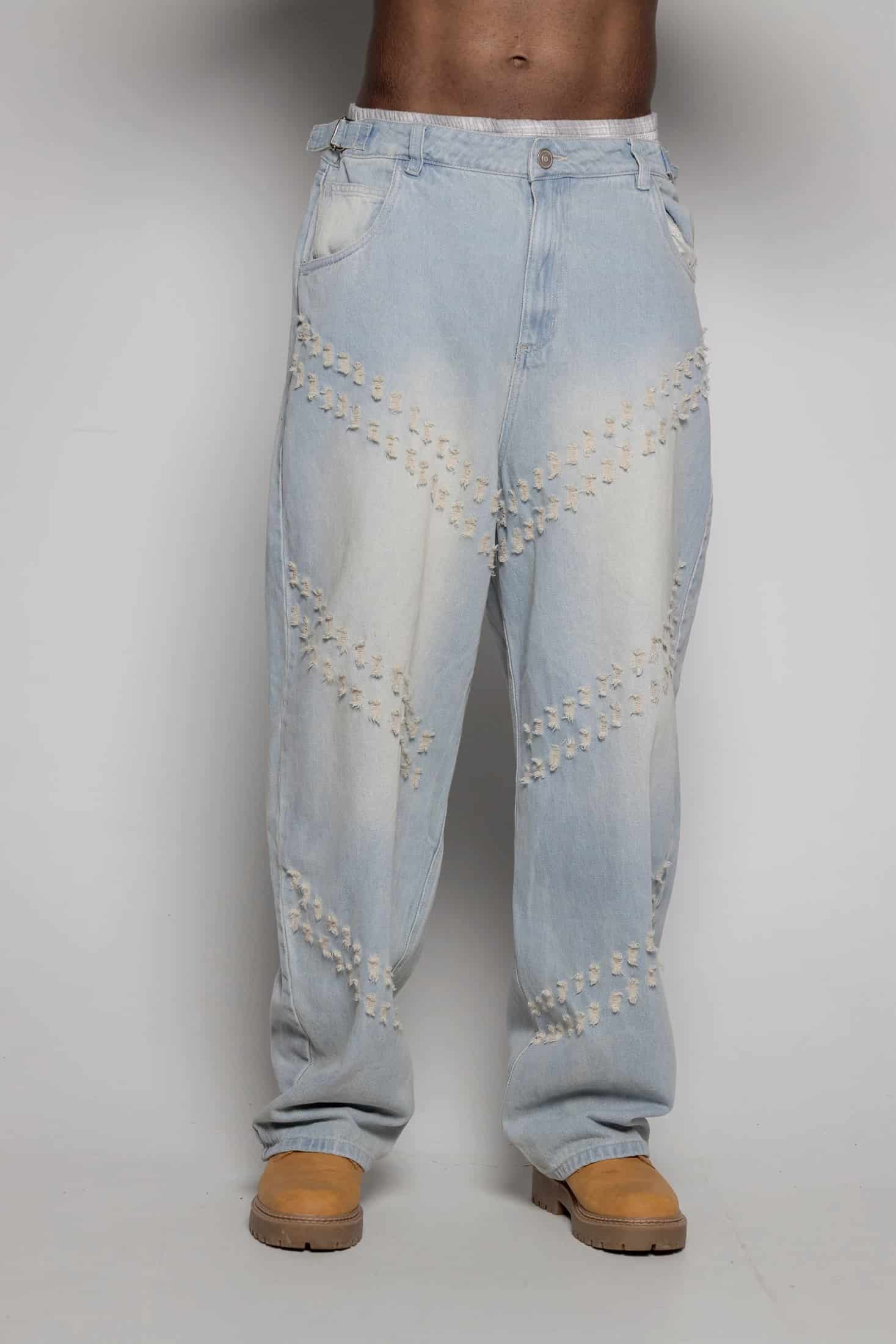 Baggy Courage Azul/Laser - miniatura 1