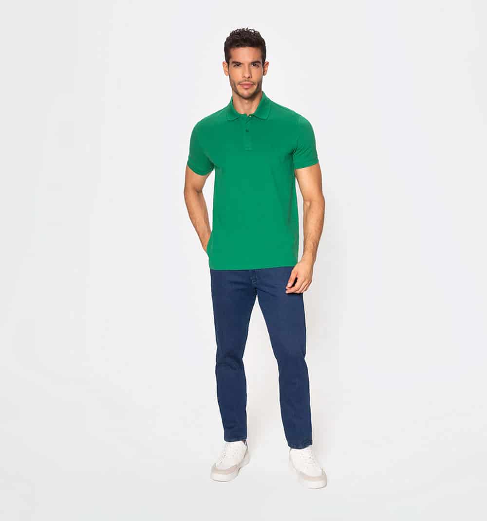 Polo básica slim fit - miniatura 20