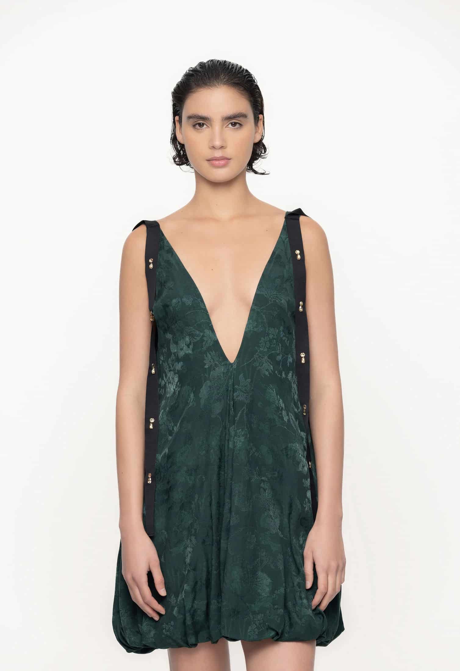 Sauco Diente de Leon Mini Dress - miniatura 3