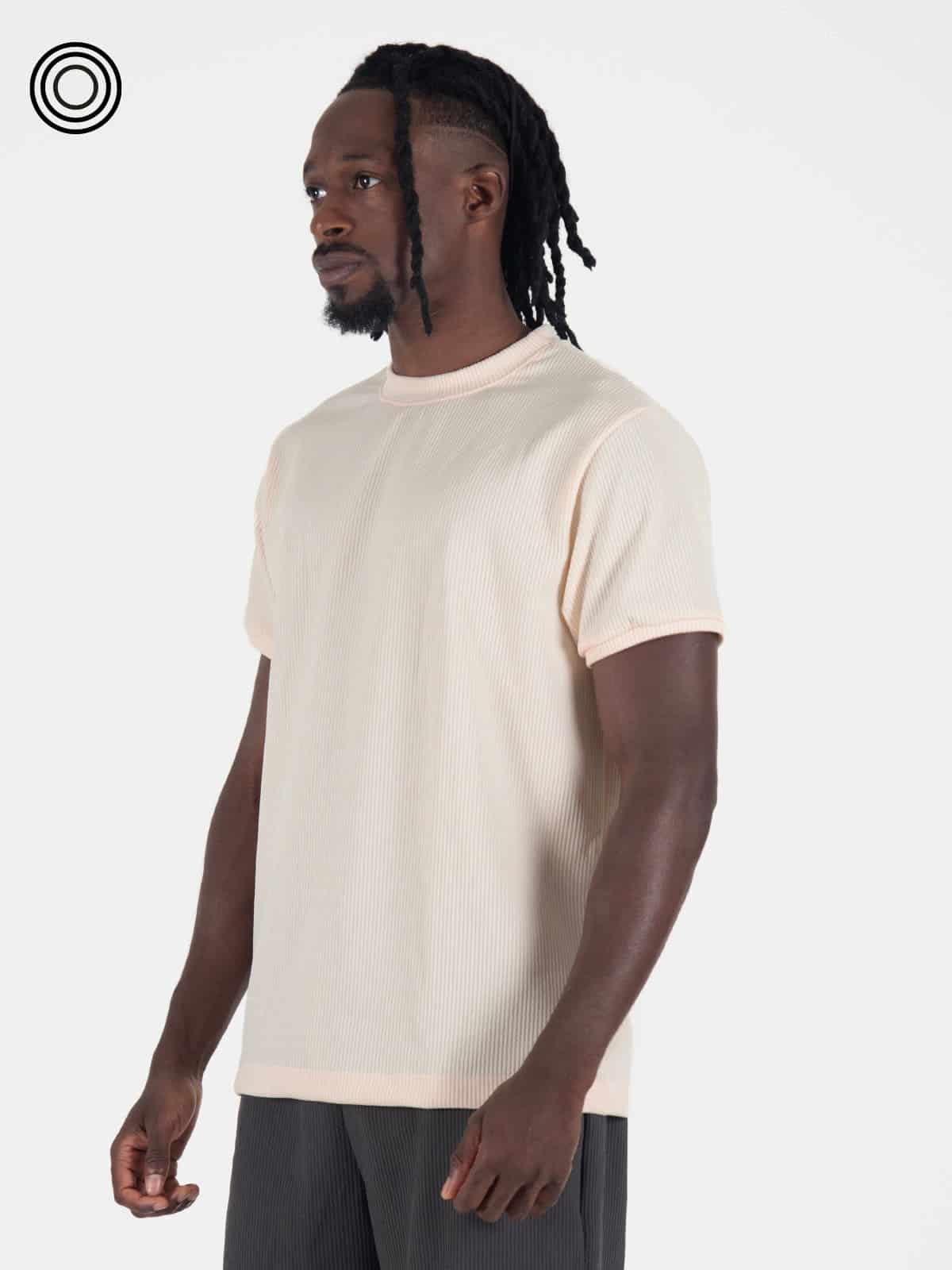 Camiseta hombre atenas slim vainilla - miniatura 3