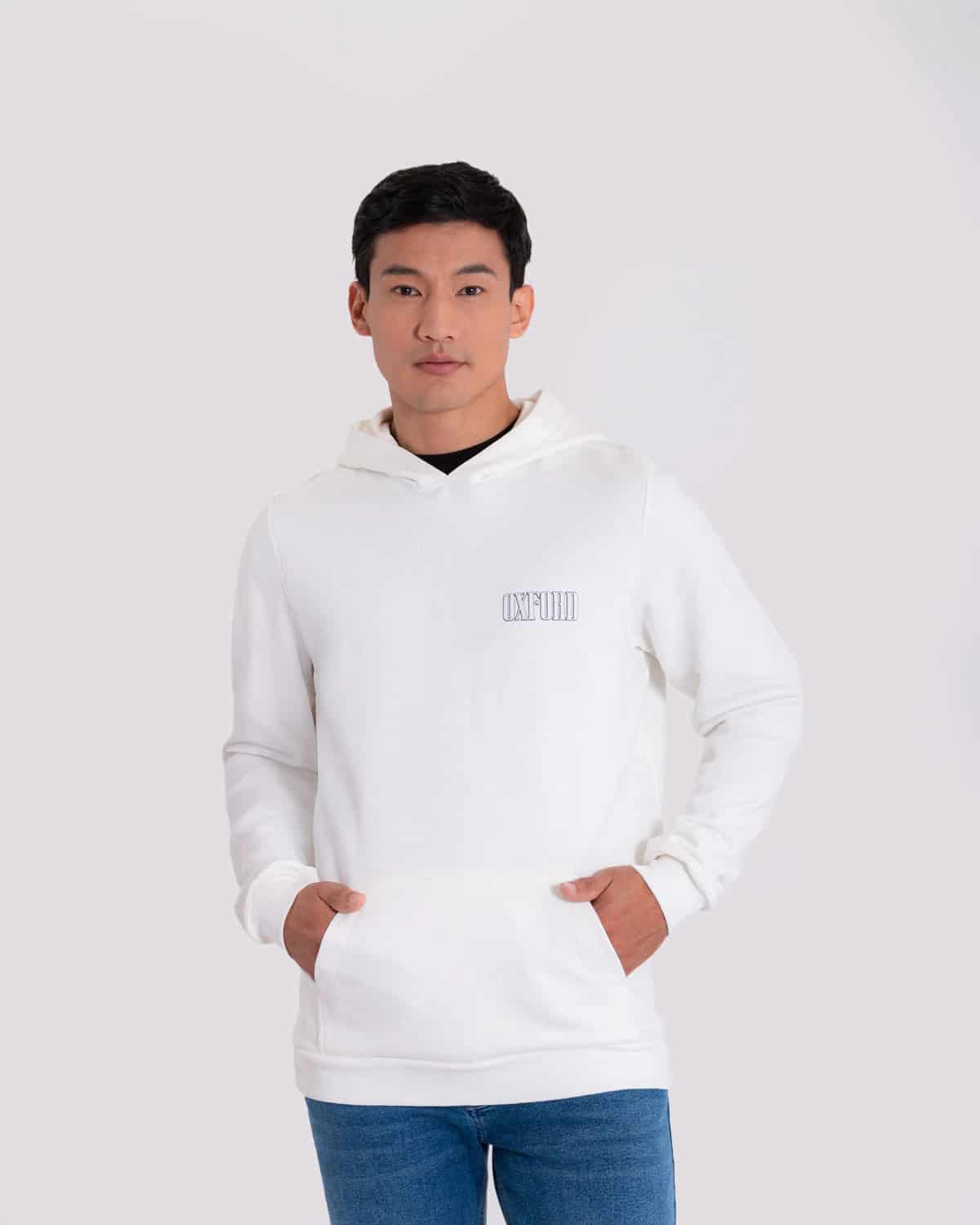 Buzo ivory estampado espalda para hombre - miniatura 1