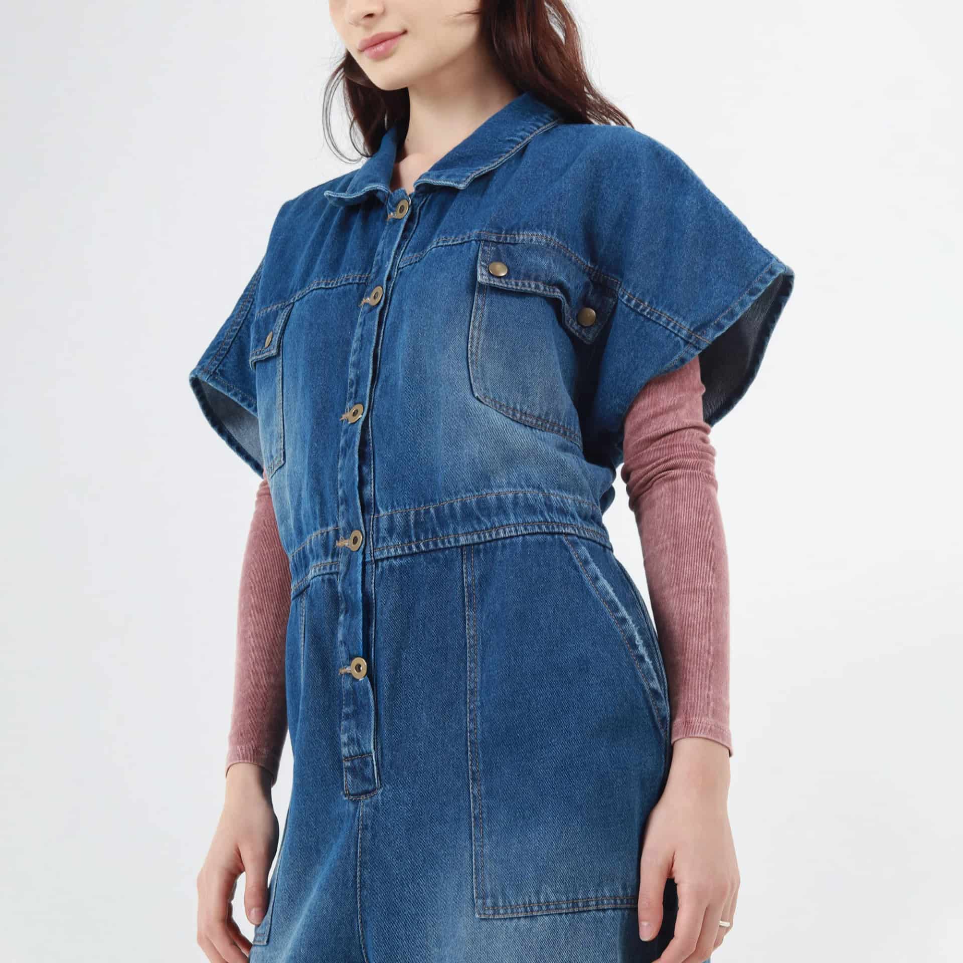 Enterizo Cuello Camisero Manga Sisa - miniatura 2