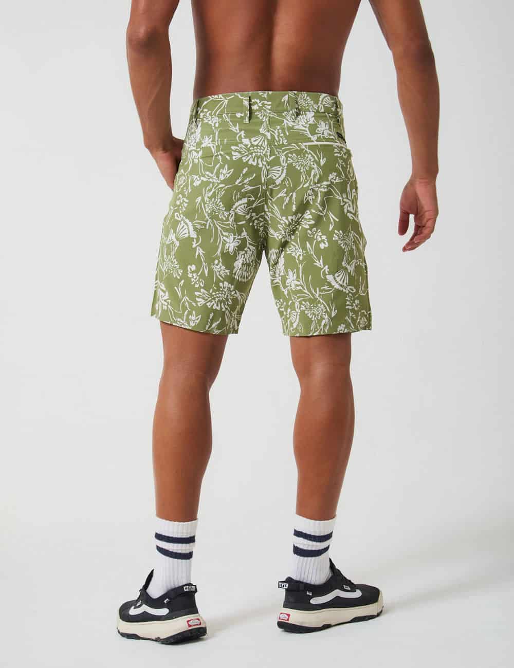 Recess Short 18" Verde + beige Hombre - miniatura 2