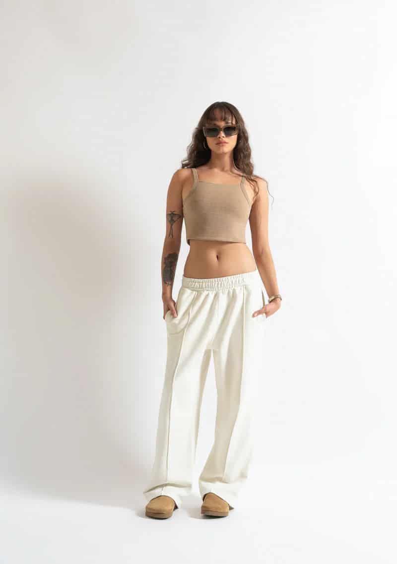Monclair brown crop top - miniatura 13