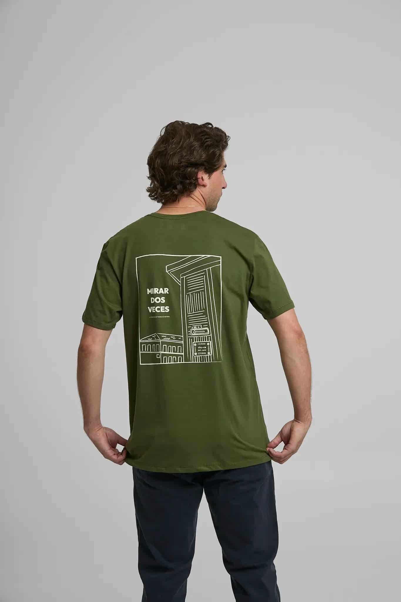 Camiseta Mirar dos Veces Verde - miniatura 6