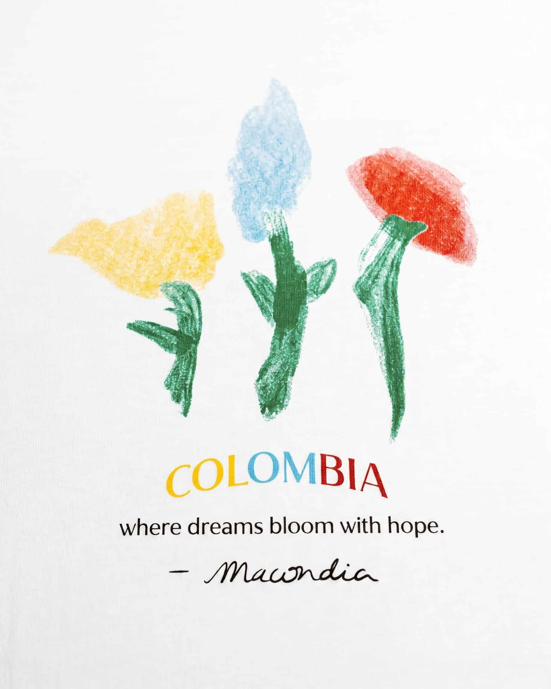 T-Shirt "No Rain of Flowers" Edición Colombia - miniatura 4