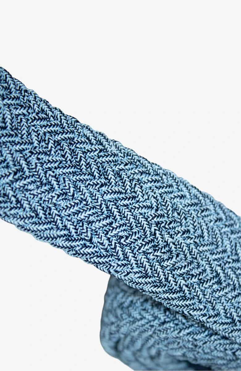 Cinturón Elástico Azul Para Hombre - miniatura 2