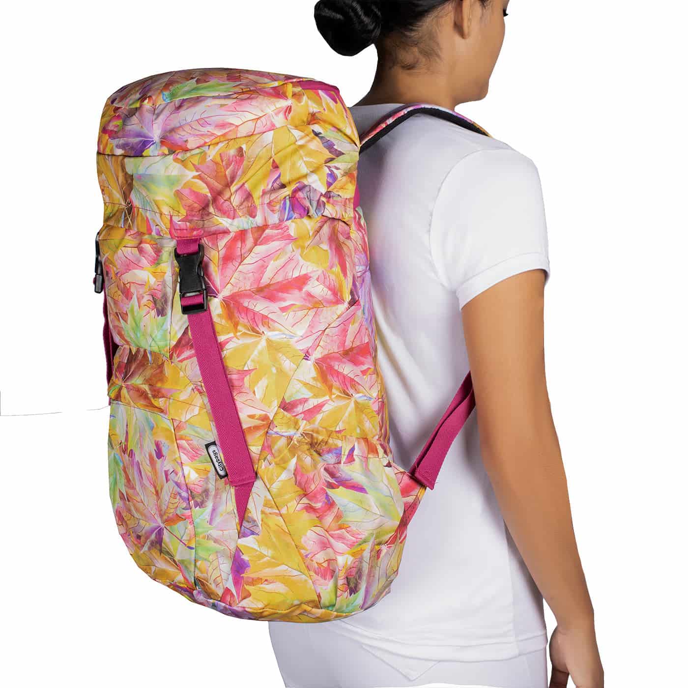 Morral Viajero ULTRA Plegable Estampado Acid Citybags Multicolor - miniatura 5