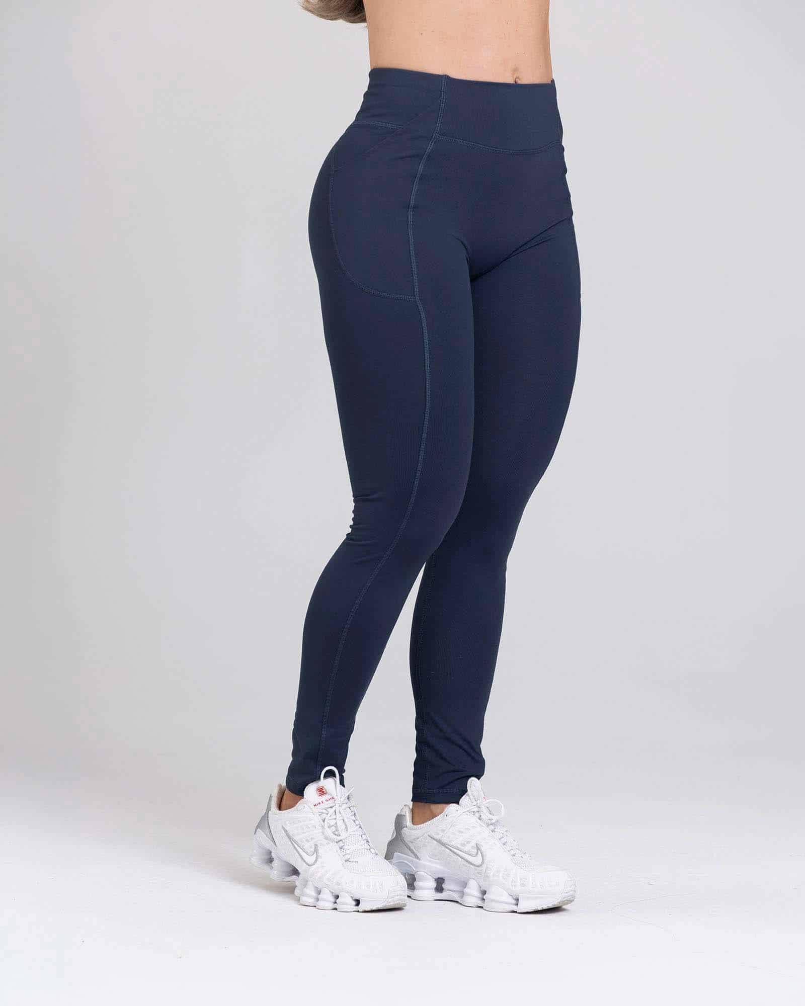Leggings minimal glow azul moonlit flexi FIBER - miniatura 2