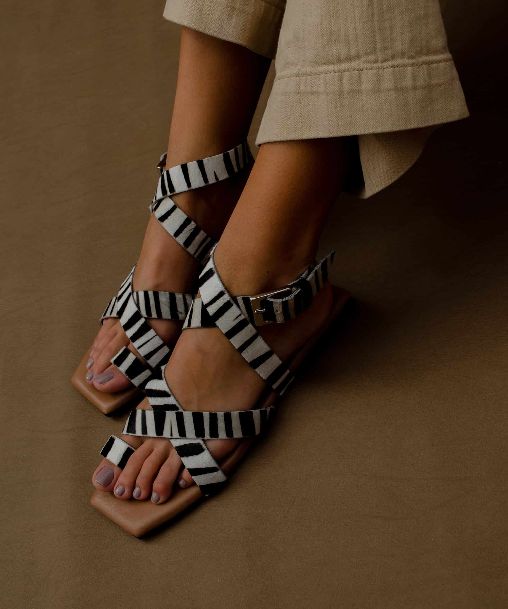 The Boa Sandal | cebra - miniatura 3